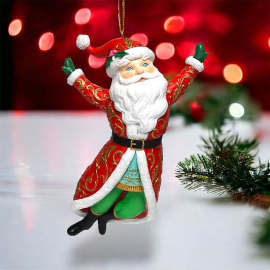 Yippee! Santa Ornament by December Diamonds