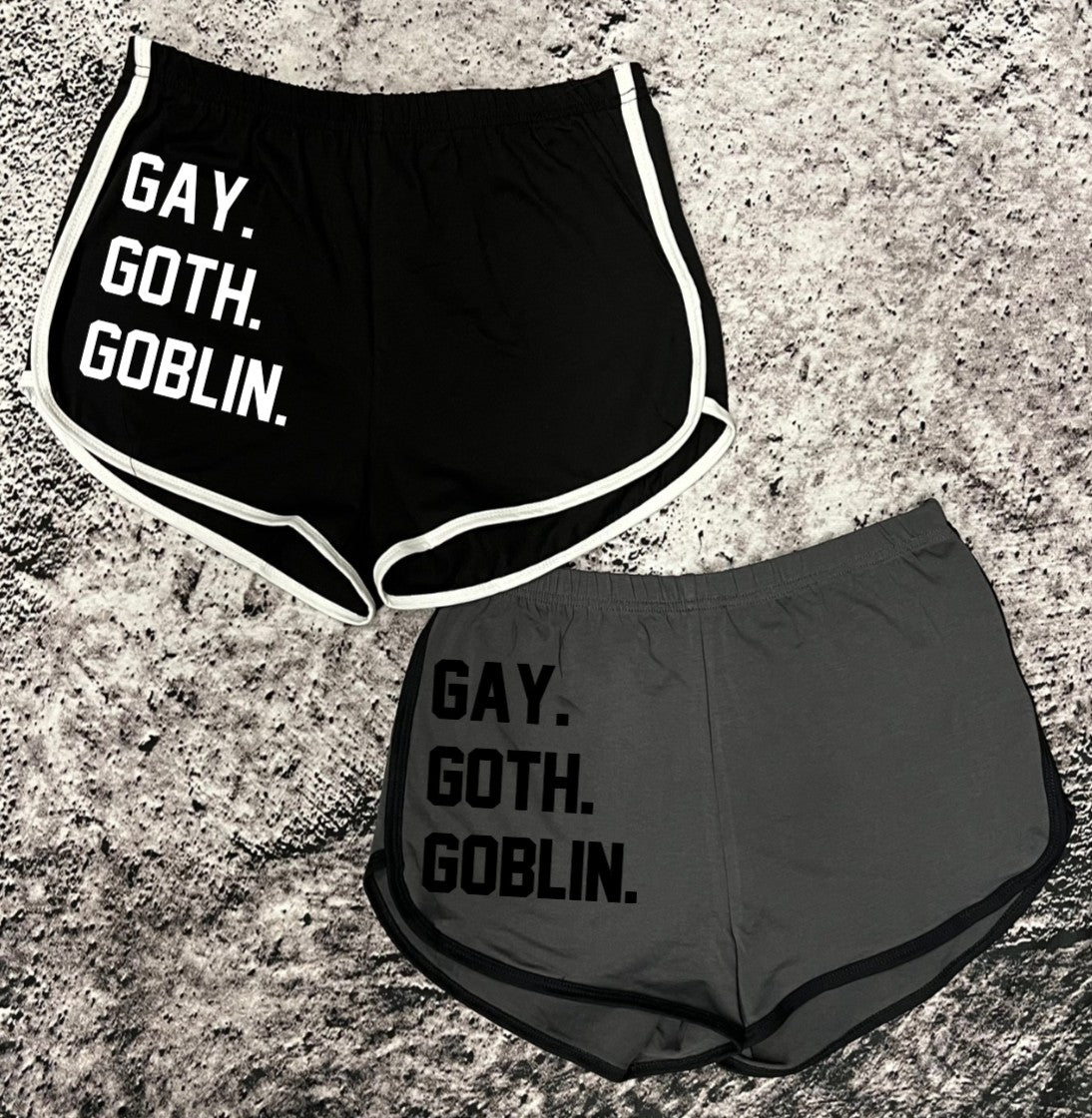Shorts - gay goth goblin