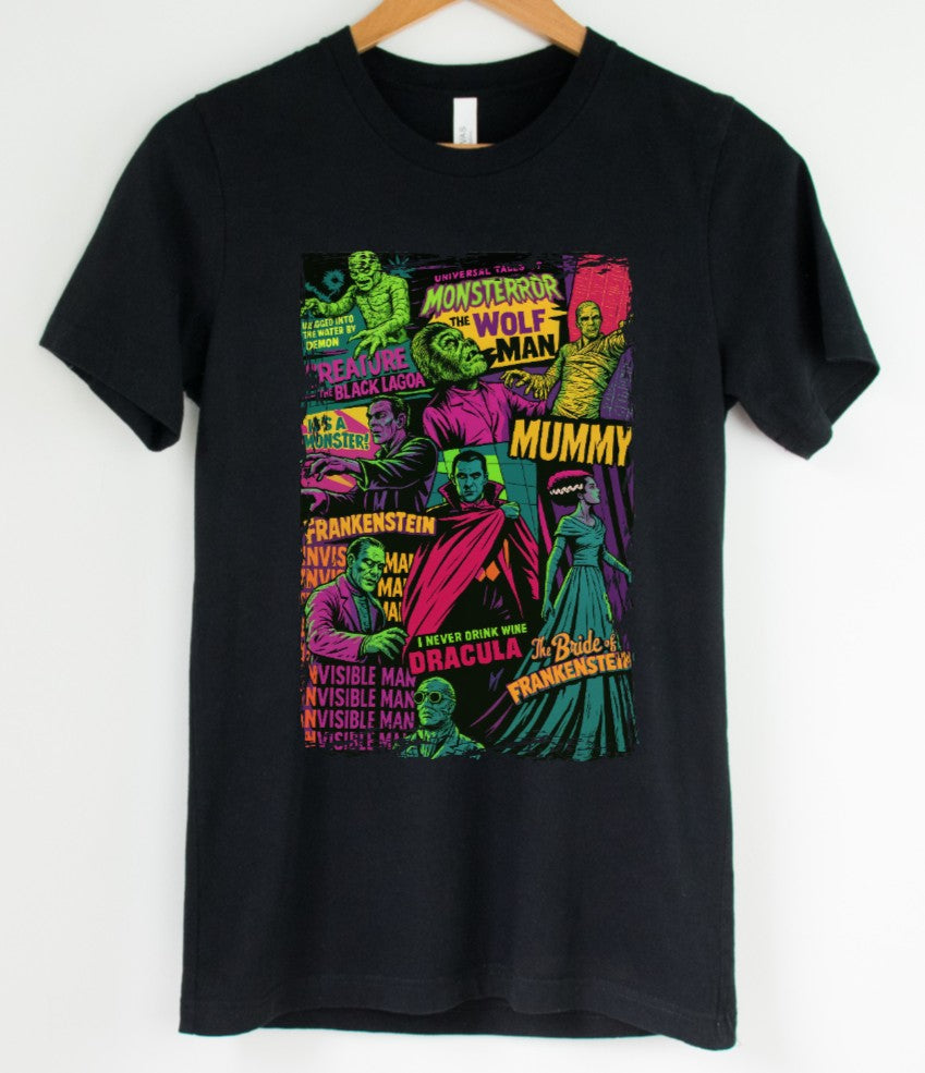 Retro Monsters T-Shirt