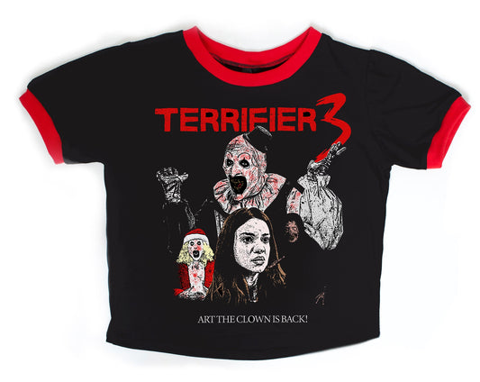 Terrifier 3 Ringer Tee (Black)