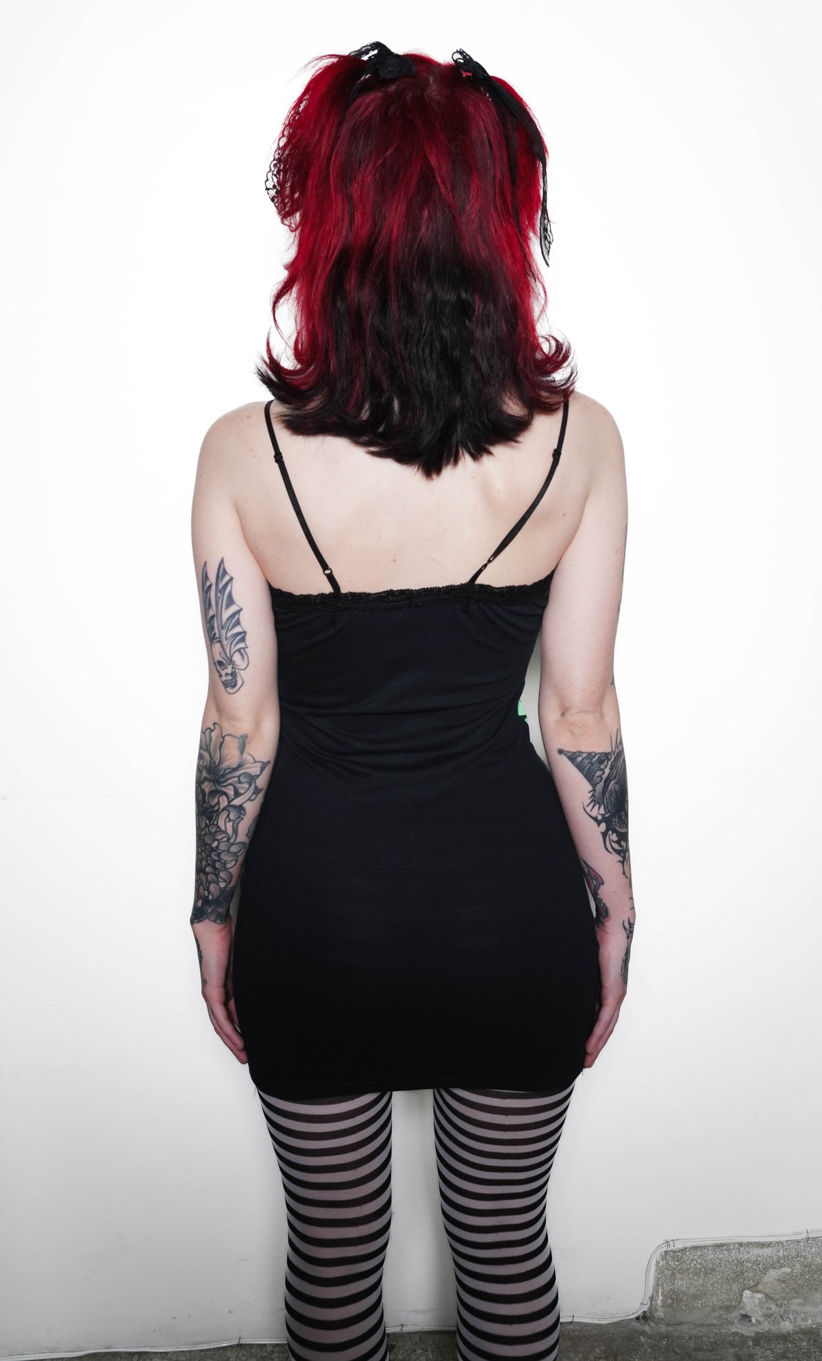 Type O' Negative Lace Strap Dress