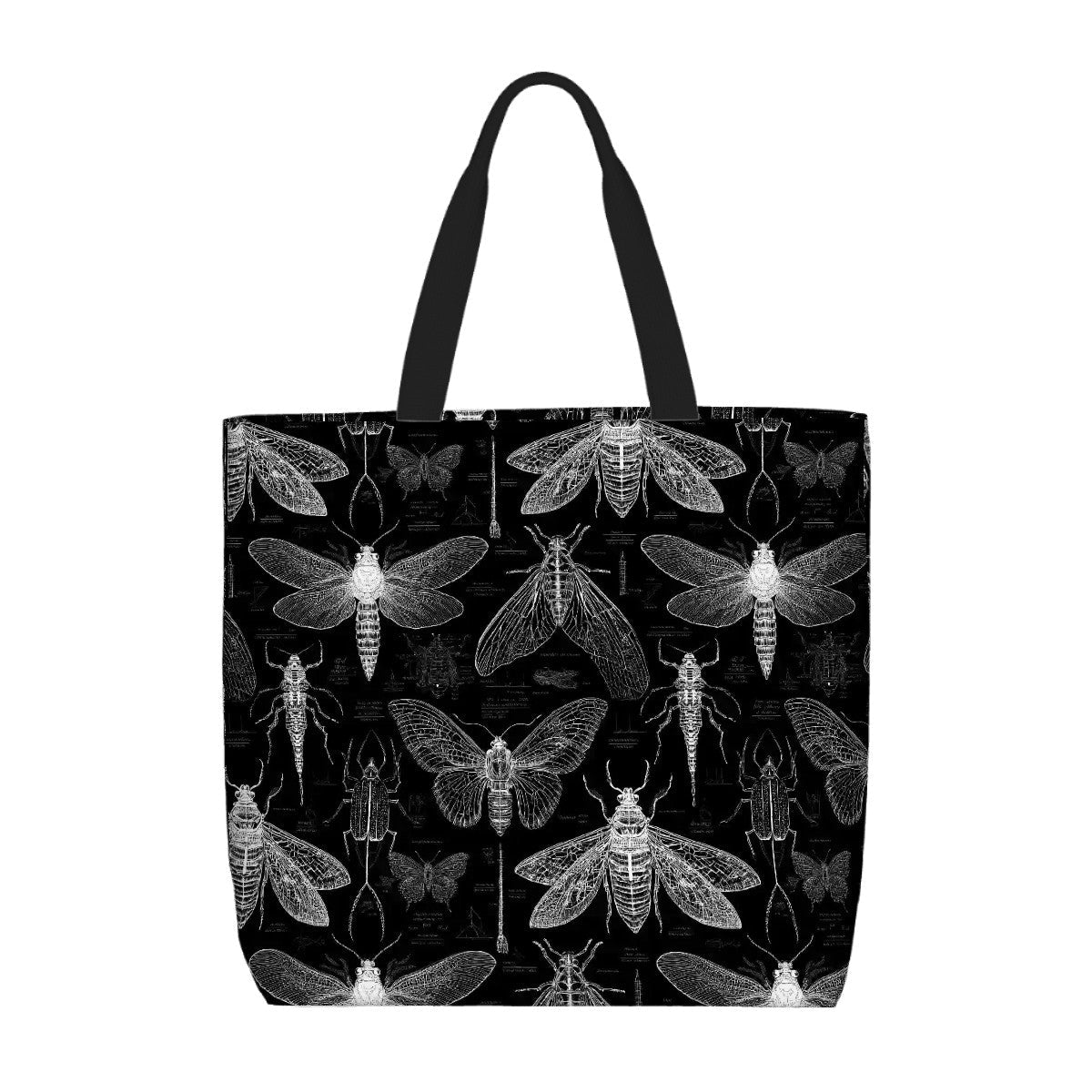 Printed Beach Bag / XL Tote Bag - Insects
