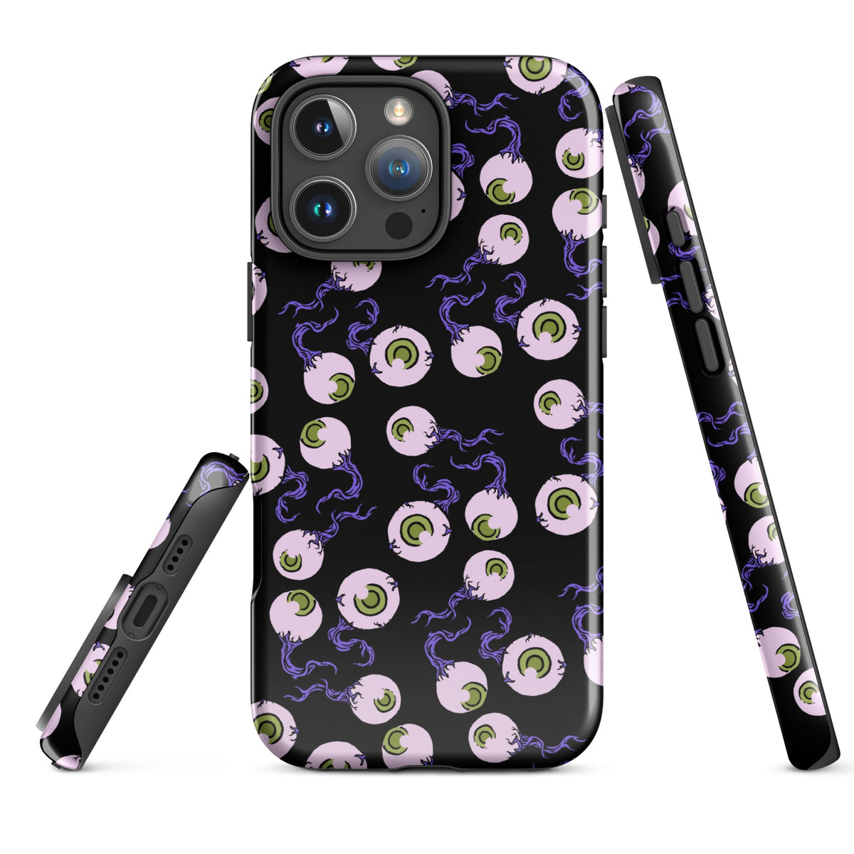 Spooky Eyeballs iPhone Case