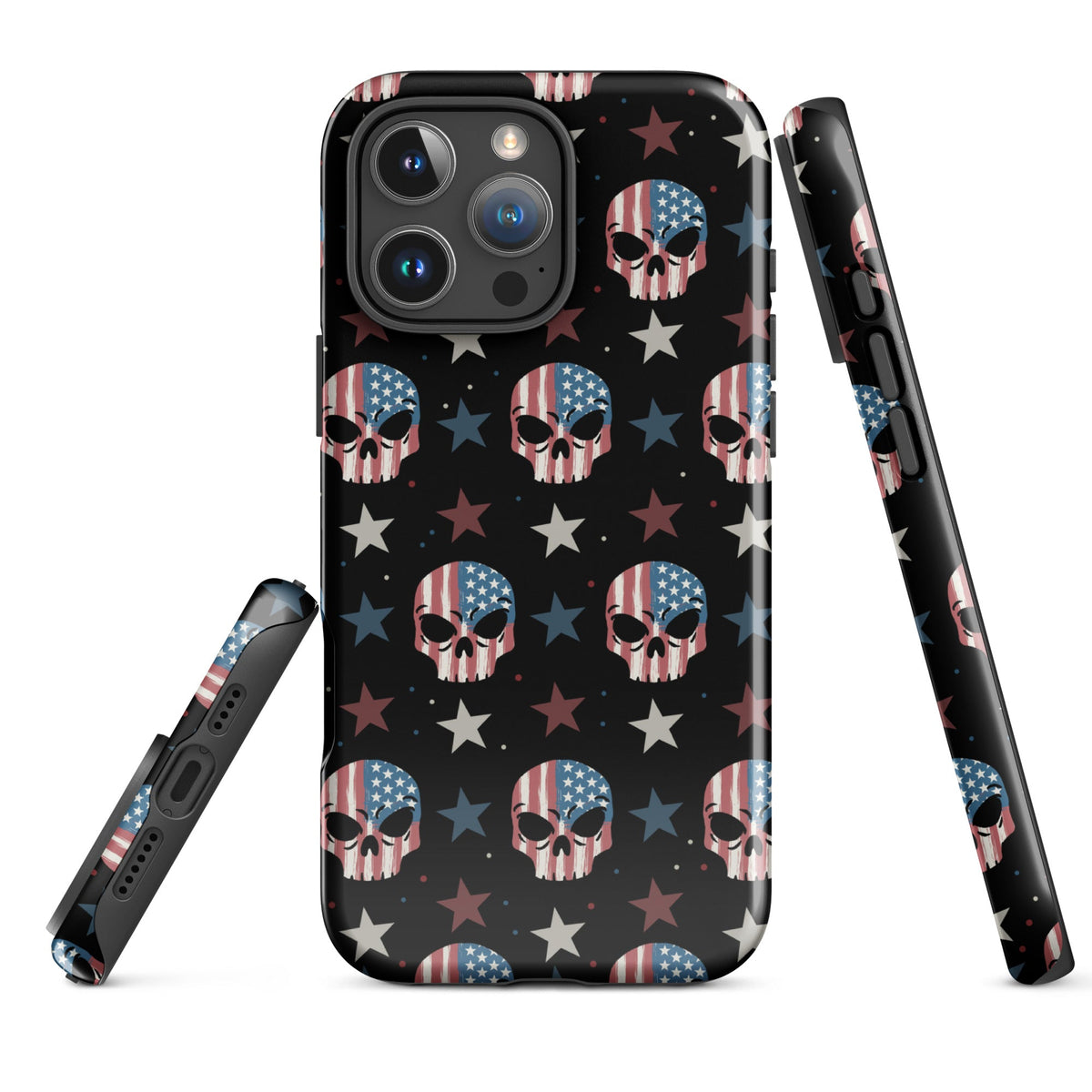 USA Skull iPhone Case