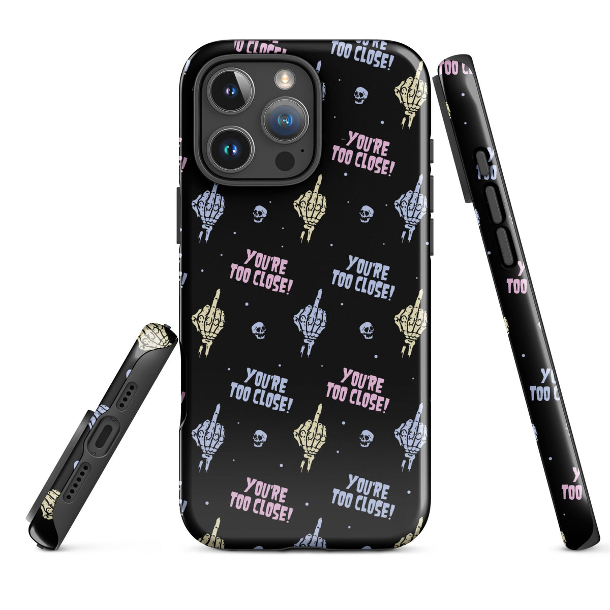 You're Too Close iPhone Case