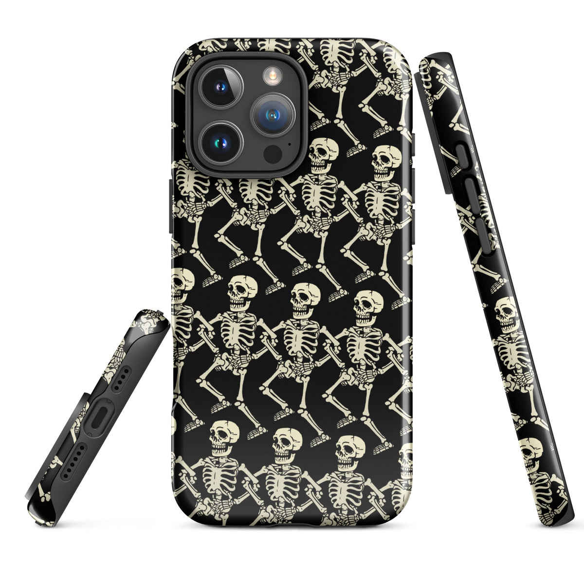 Dancing Skeletons iPhone Case
