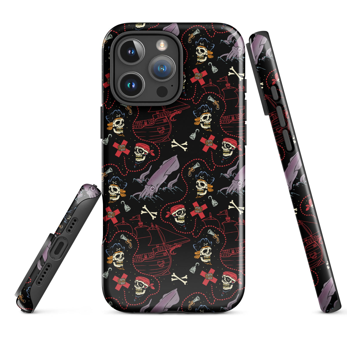 Pirate Skulls iPhone Case