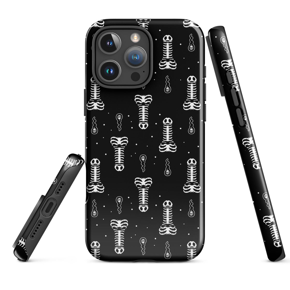 Skeleton Penis Boner iPhone Case