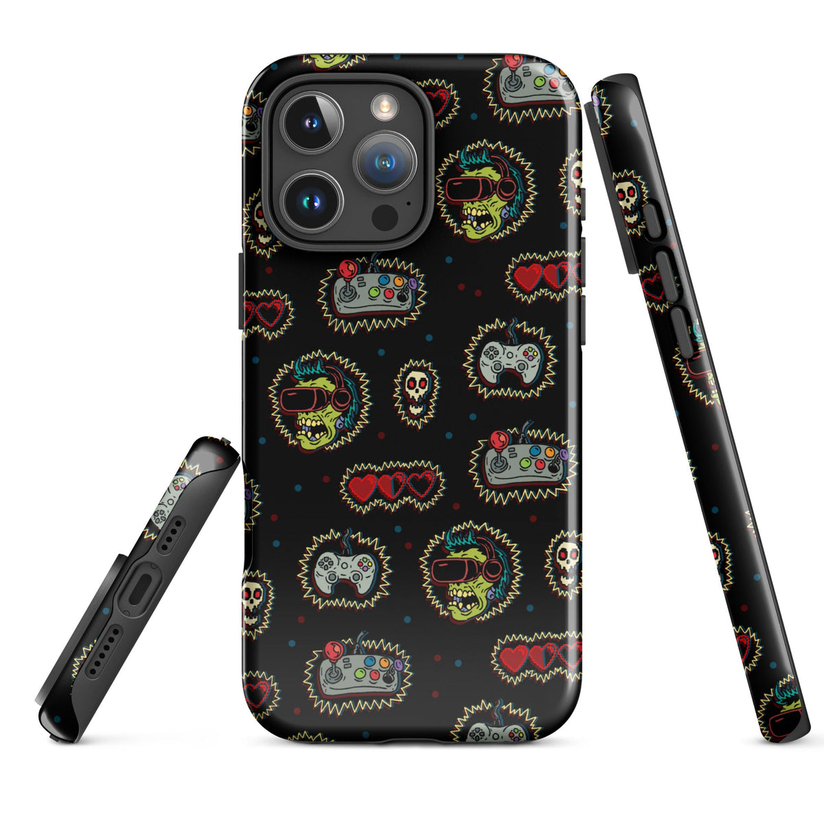 Gamer Zombie iPhone Case