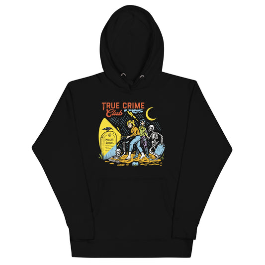 True Crime Club Retro Hoodie
