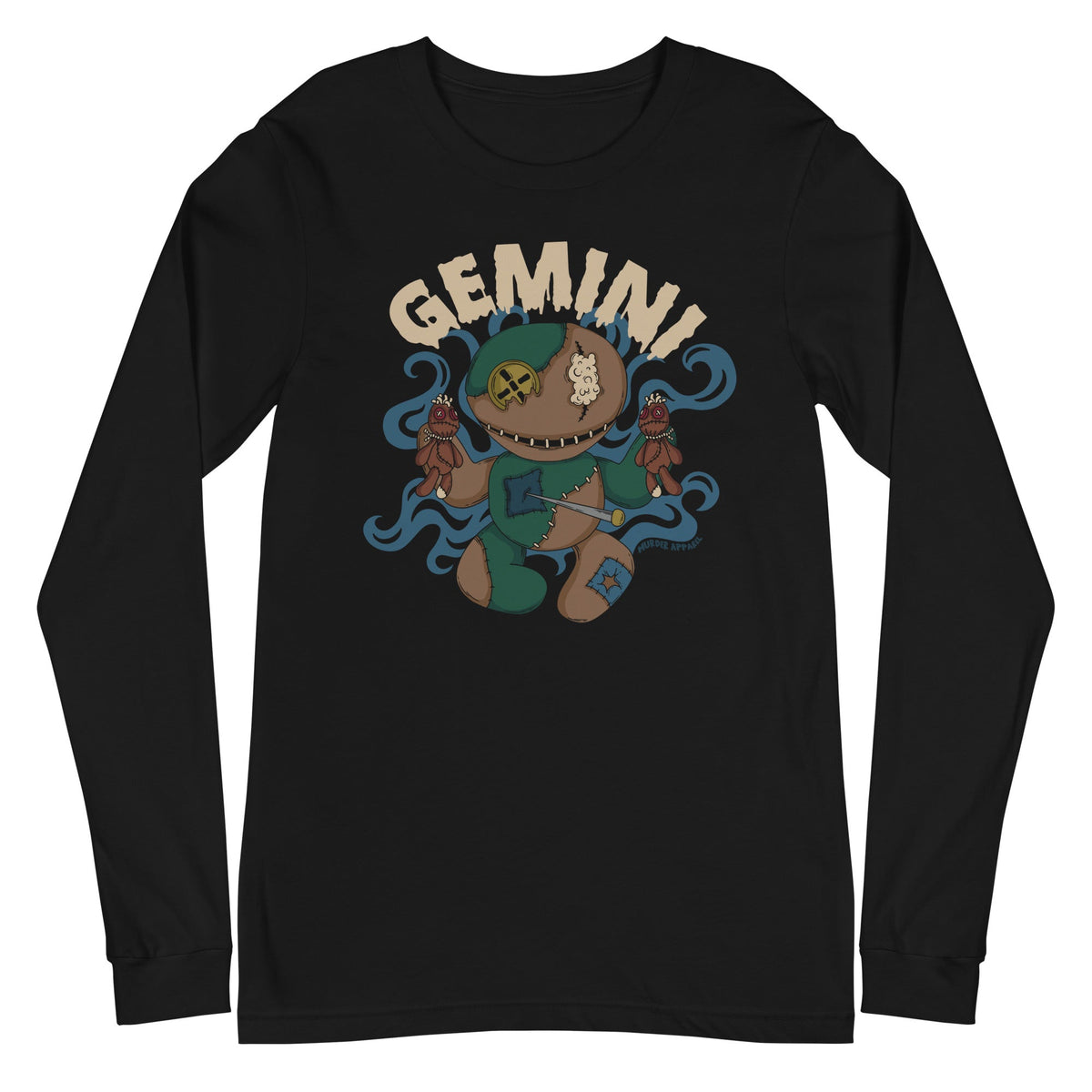 Gemini Voodoo Doll Long Sleeve Shirt