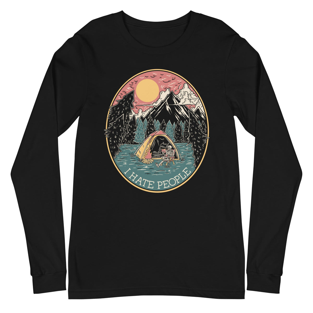 I Hate People Long Sleeve Shirt