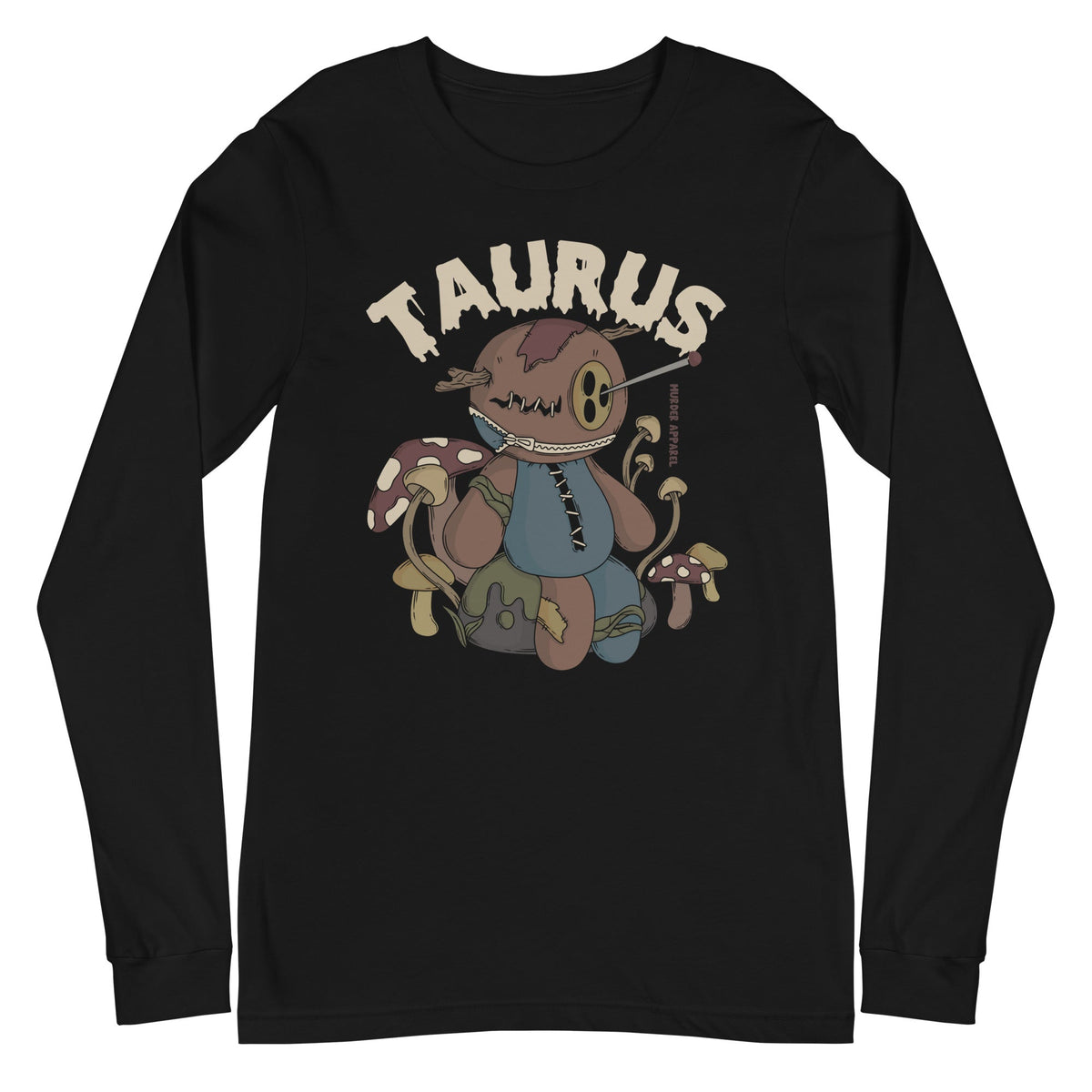 Taurus Voodoo Doll Long Sleeve Shirt