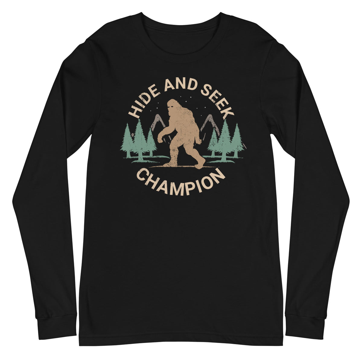 Bigfoot Hide & Seek Champion Long Sleeve Shirt
