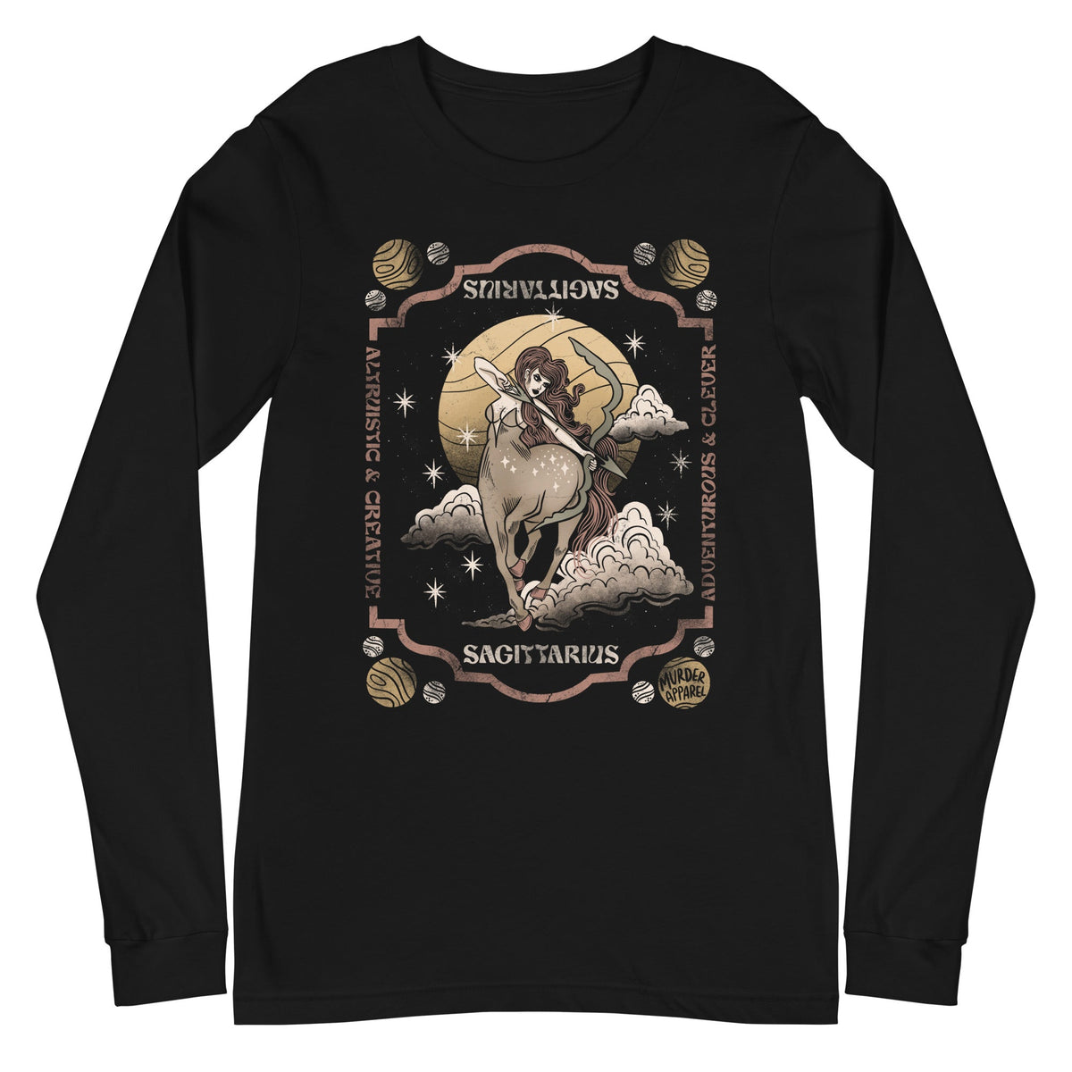Sagittarius Zodiac Long Sleeve Shirt