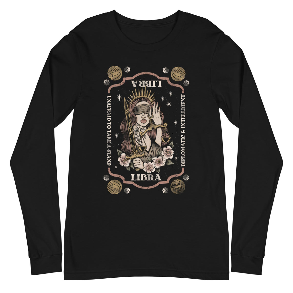 Libra Zodiac Long Sleeve Shirt