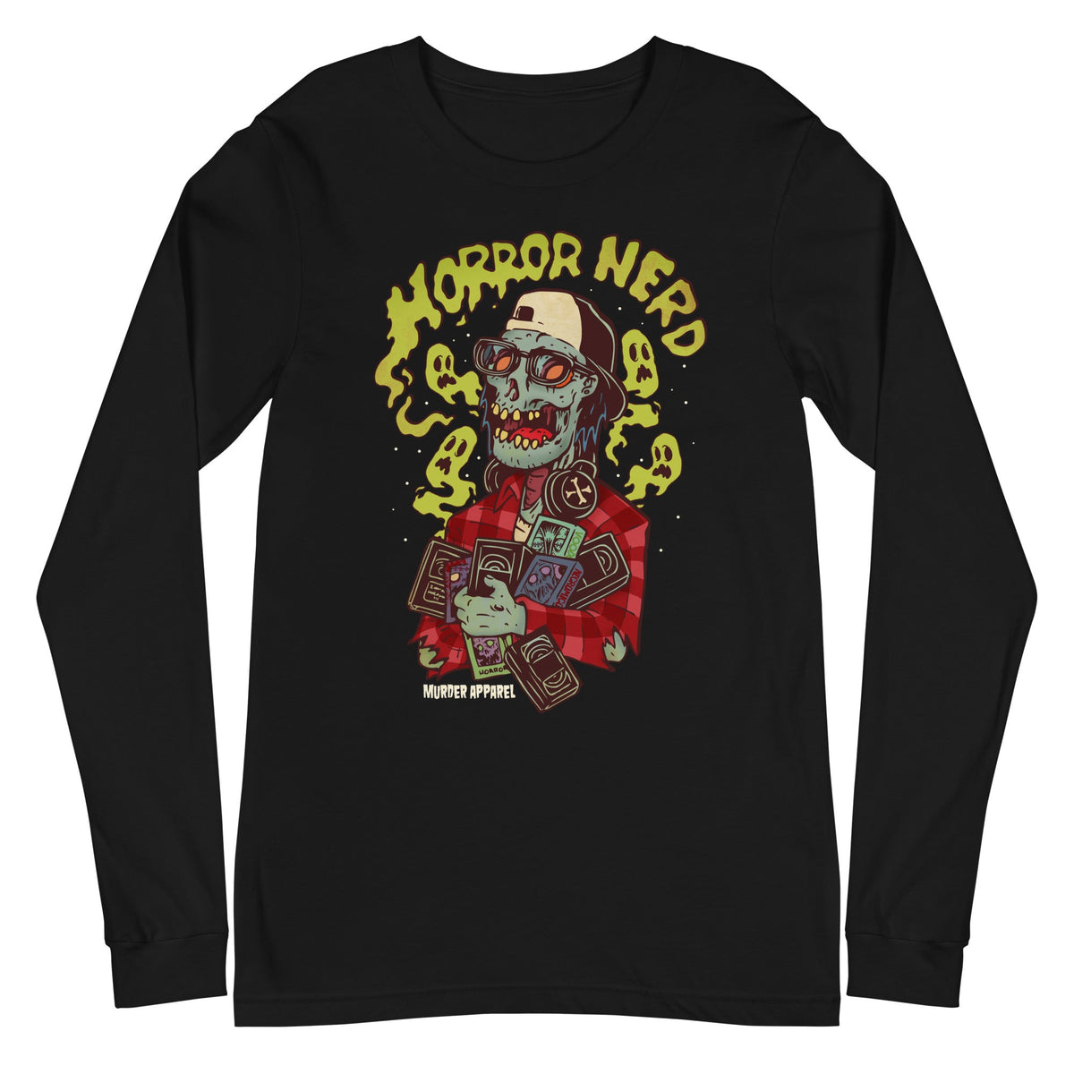 Horror Nerd Long Sleeve Shirt
