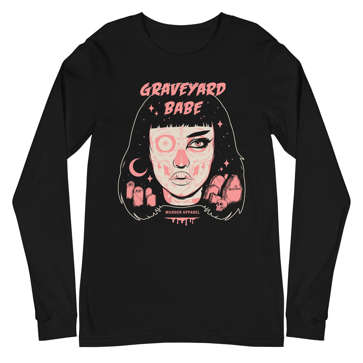 Graveyard Babe Long Sleeve Shirt