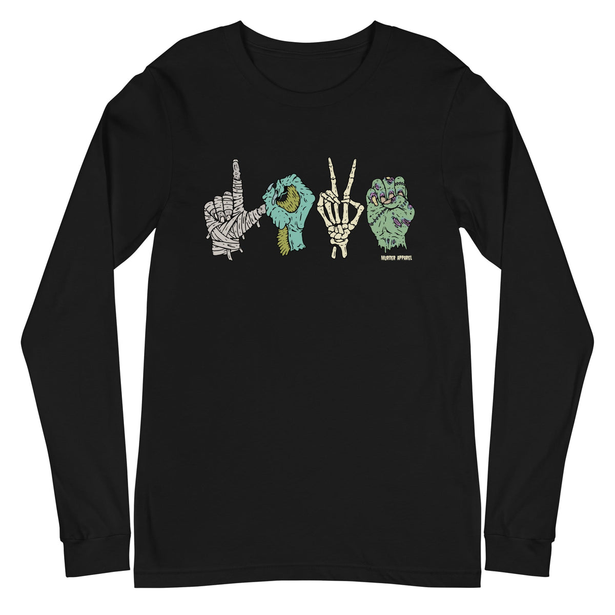 Monster Love ASL Long Sleeve Shirt