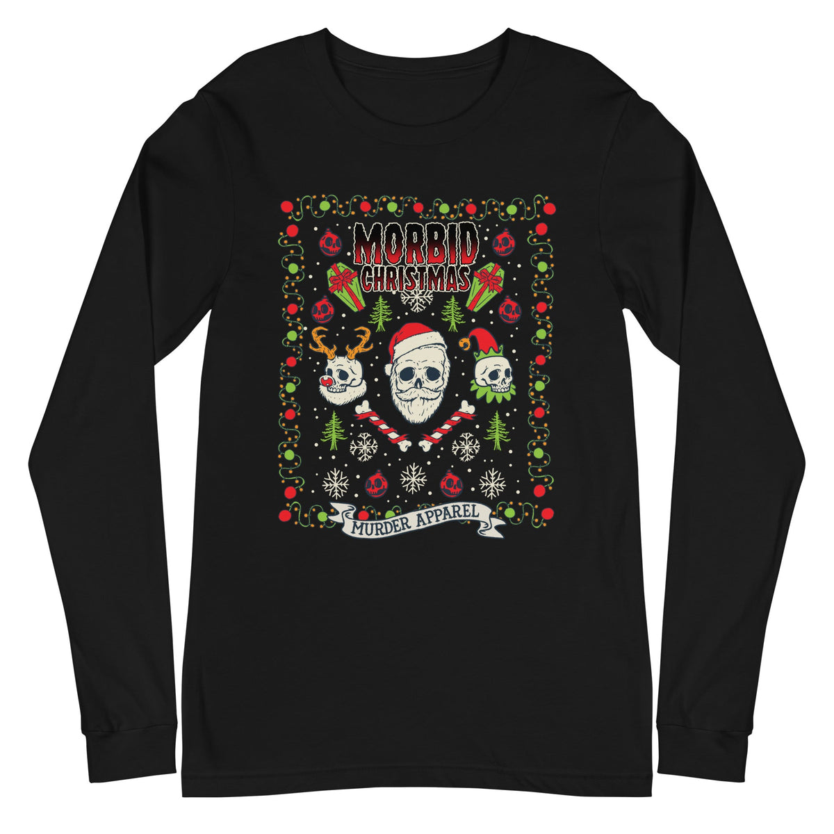 Morbid Christmas Long Sleeve Shirt