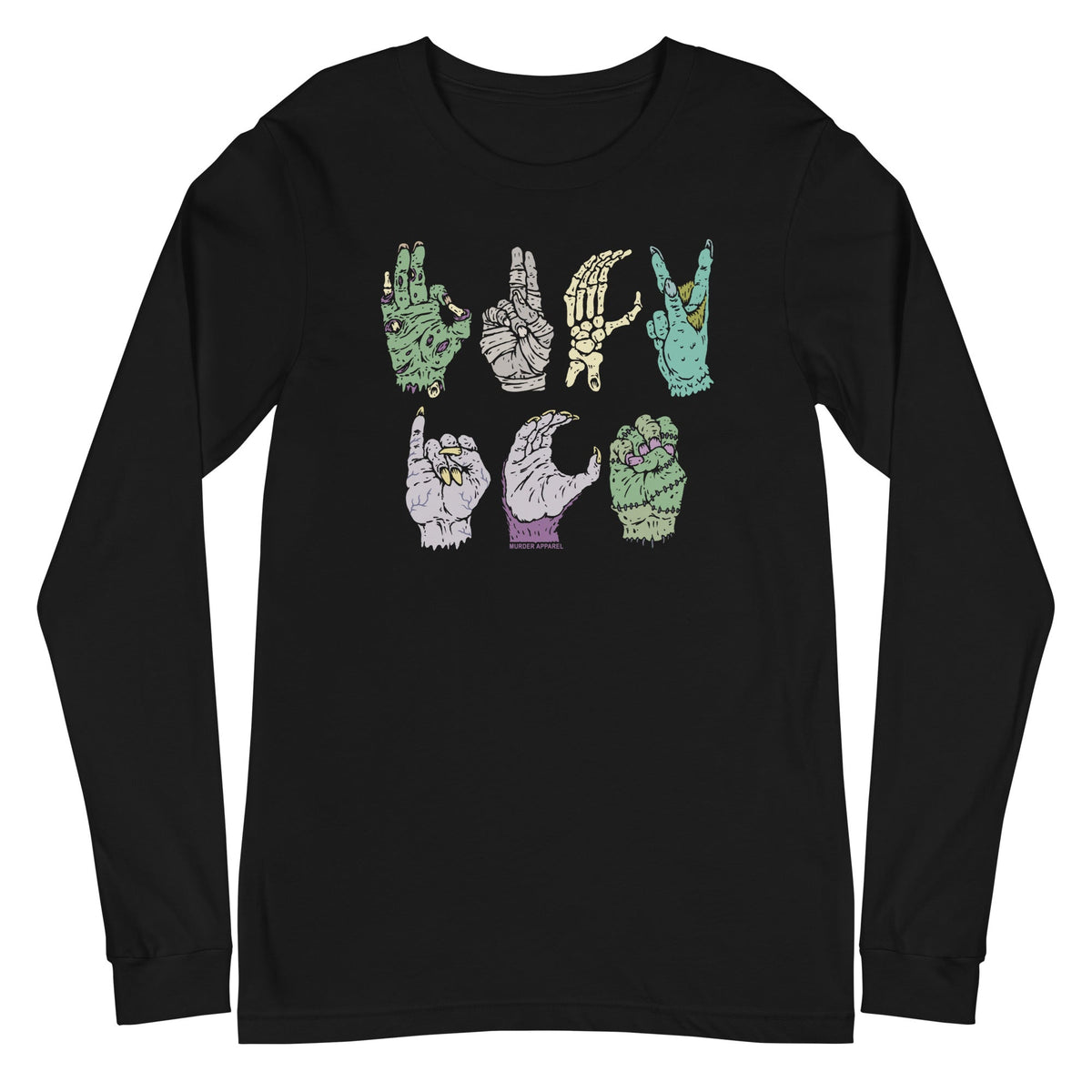 Fuck ICE ASL Long Sleeve Shirt