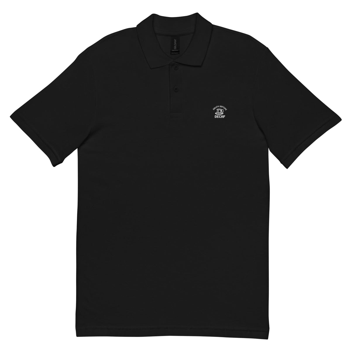 Death Before Decaf Polo