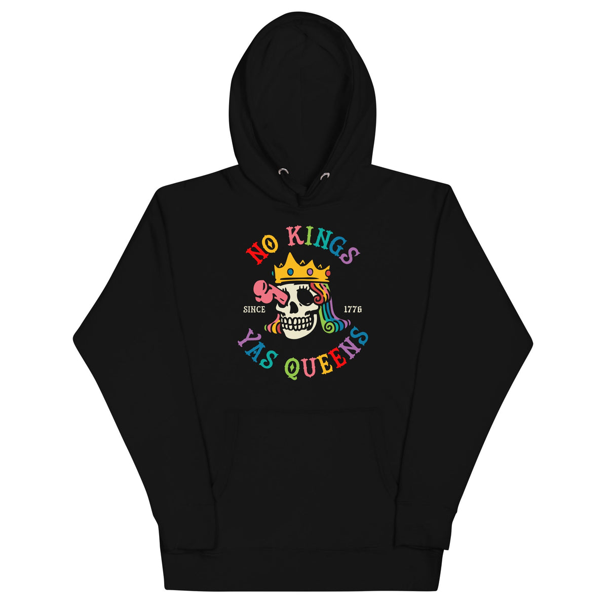 No Kings Yas Queens Hoodie