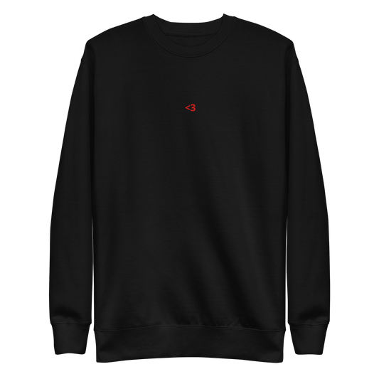 <3 Sweatshirt