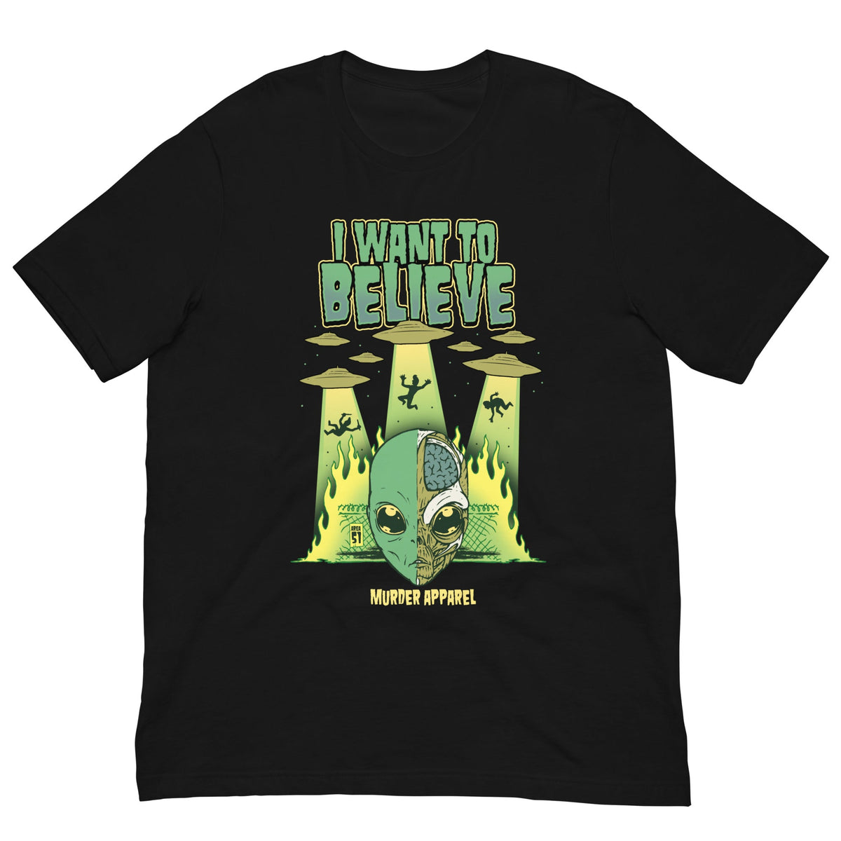 I Want To Believe Alien T-Shirt