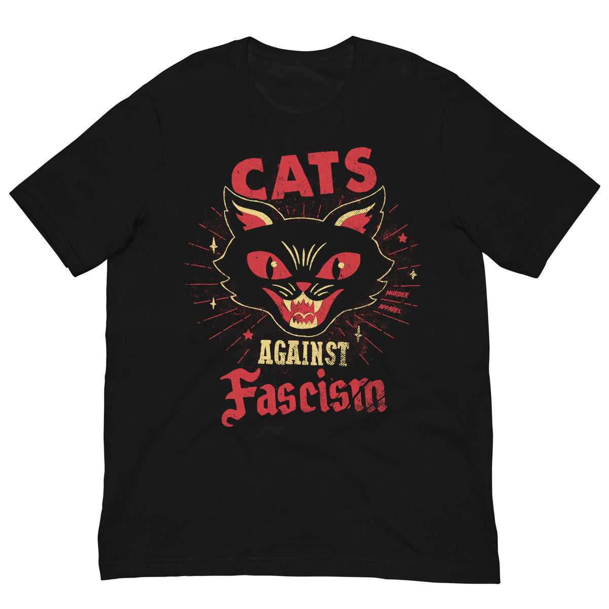 Cats Against Fascism t-shirt