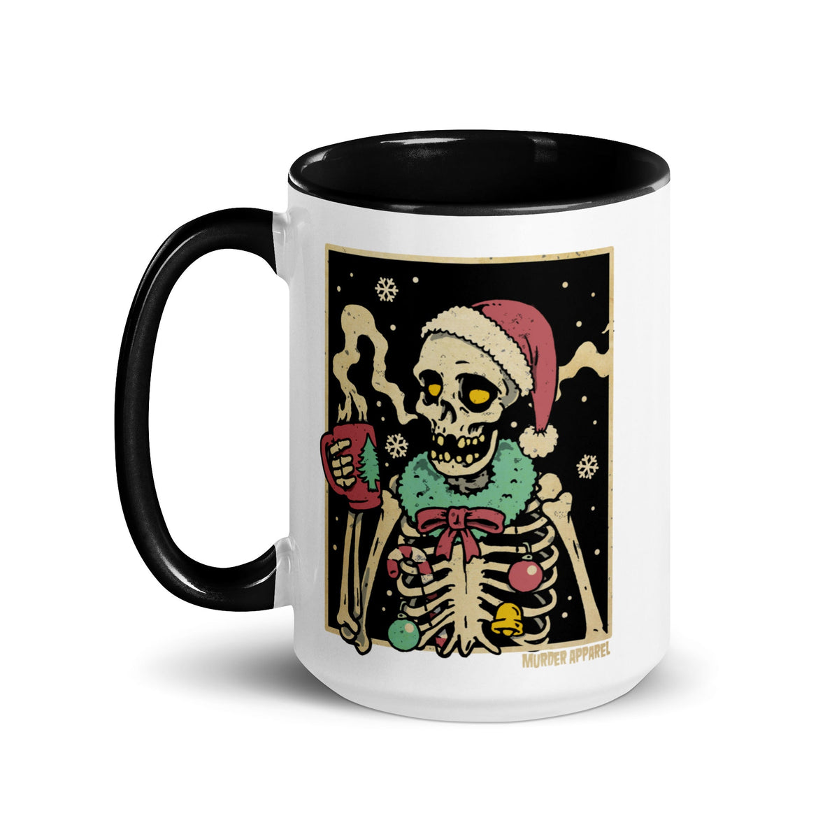 Christmas Coffee Skeleton Mug