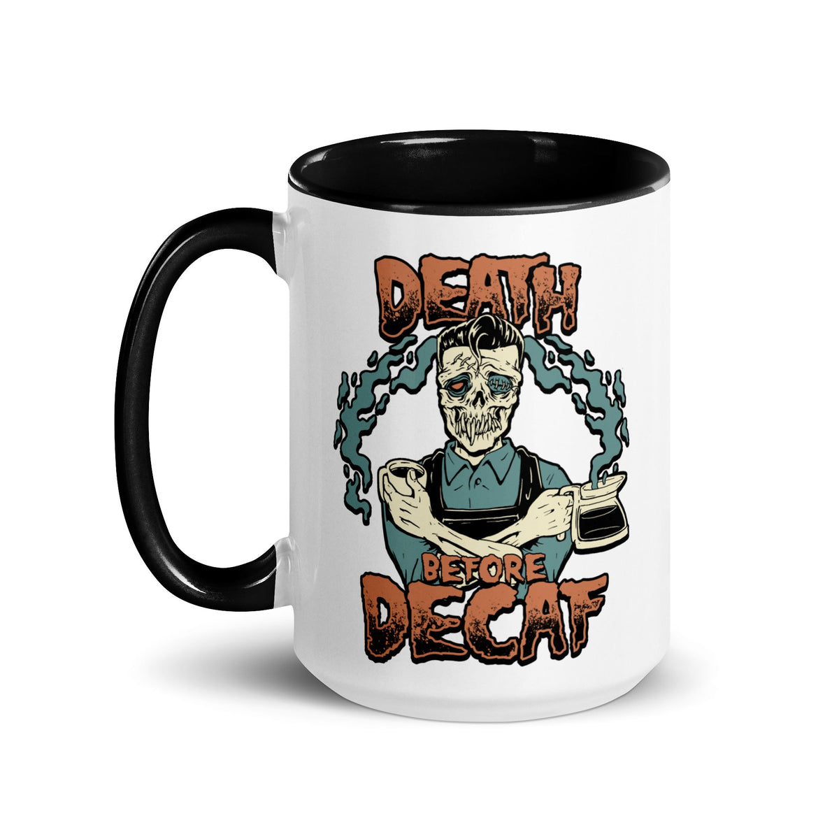 Death Before Decaf Mug