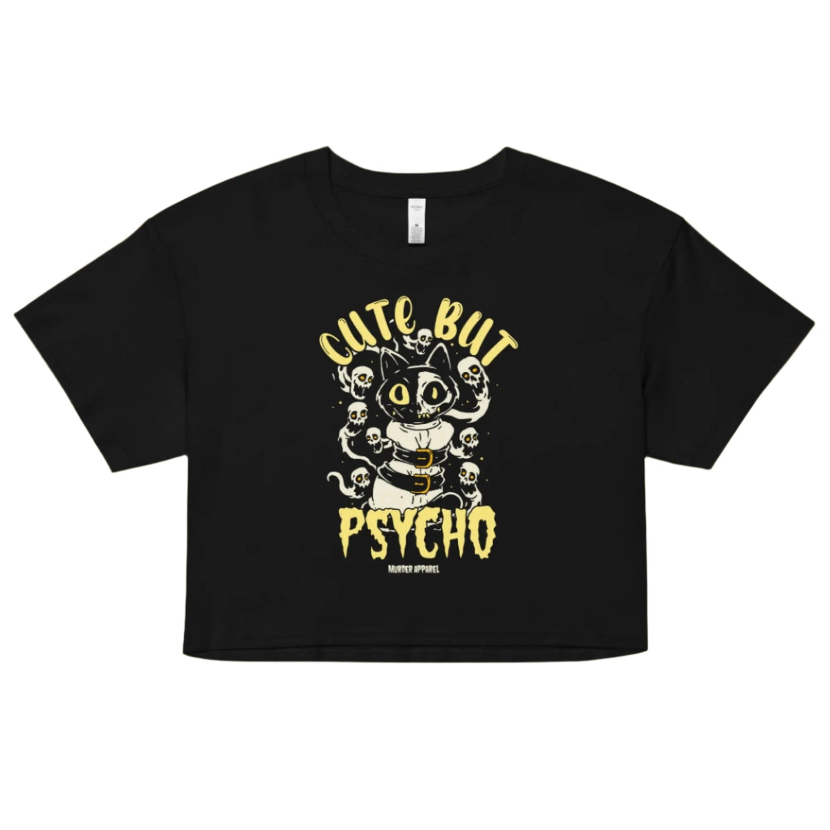 Cute But Psycho Crop Top