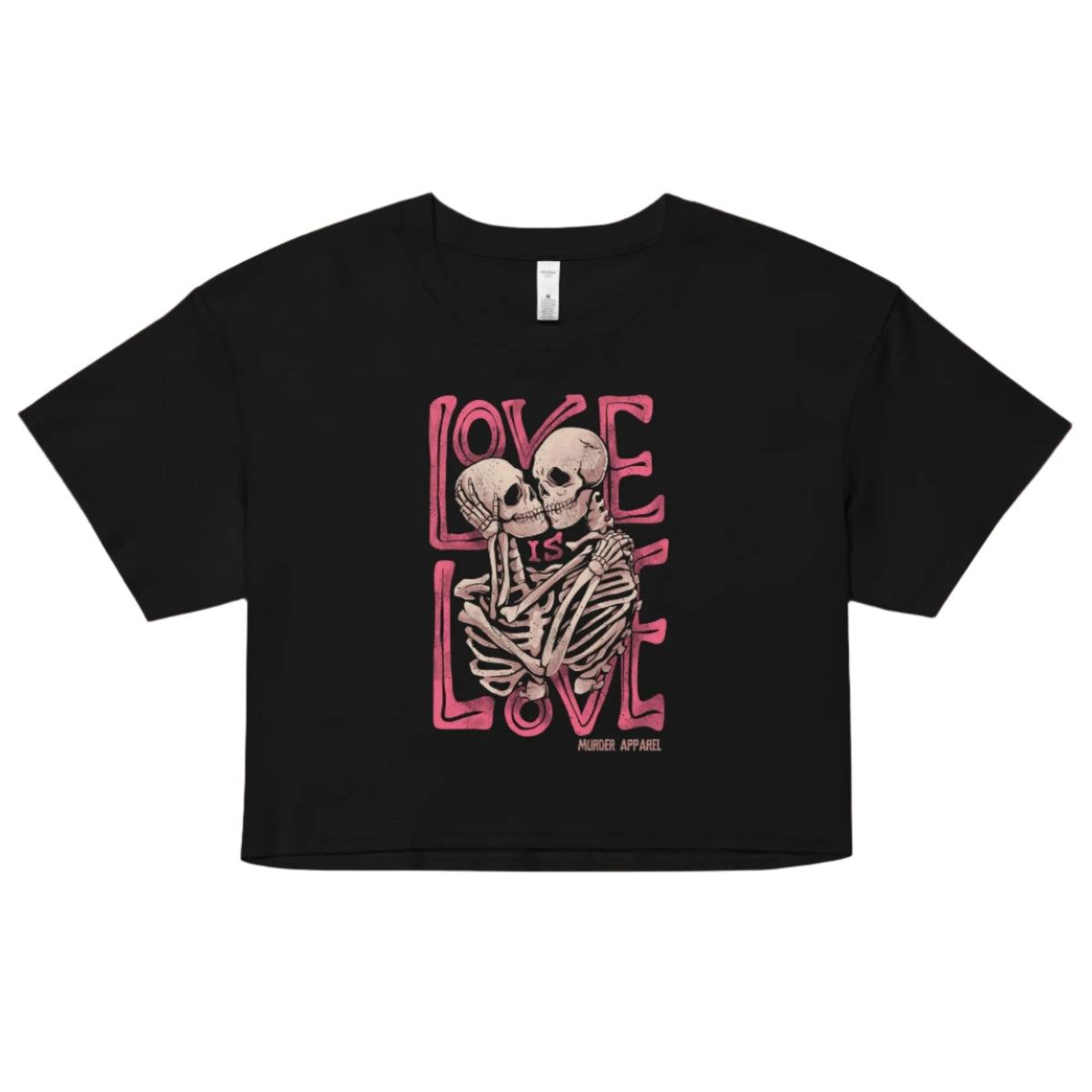 Love Is Love Crop Top