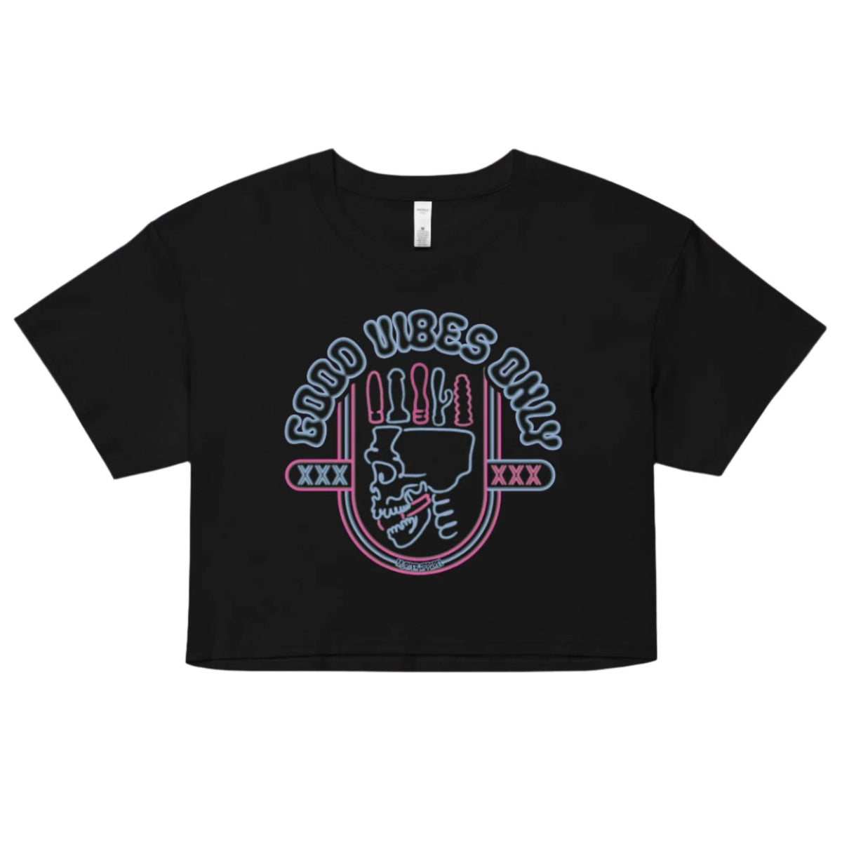 Good Vibes Only Crop Top