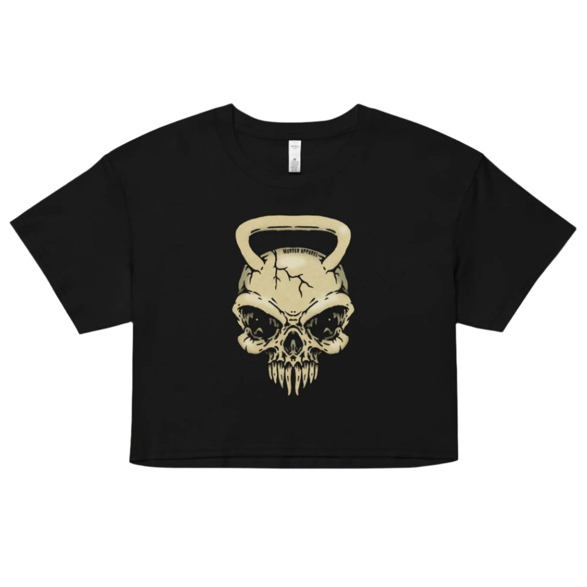 Kettlebell Skull Crop Top