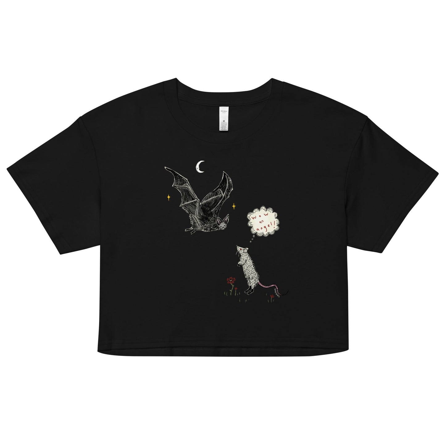 Wow An Angel Crop Top
