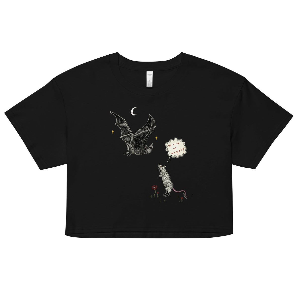 Wow An Angel Crop Top