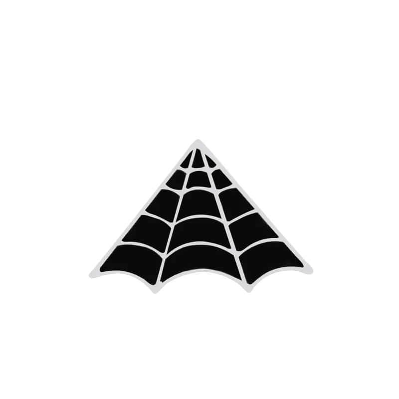 Juego de pines de cuello Web negros