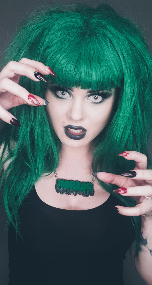 Deluxe Horror Drip Necklace