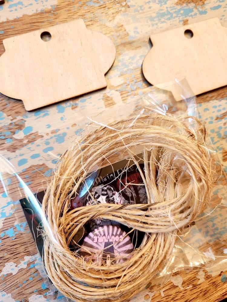 Birch Wood Labels - Qty 8