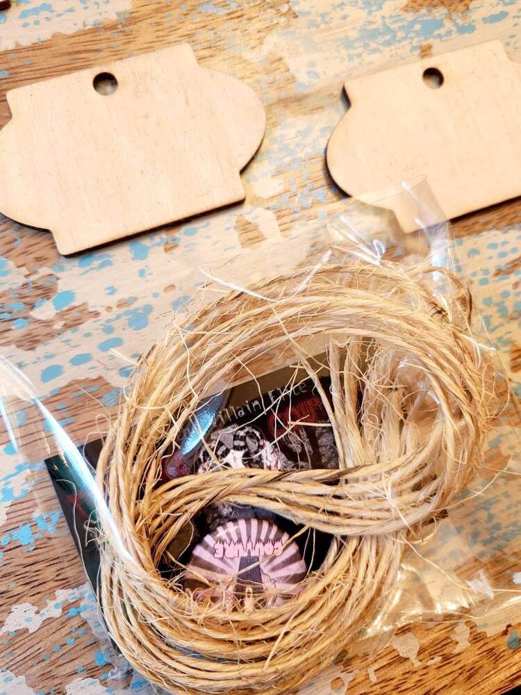 Blank Wood Labels - Qty 8