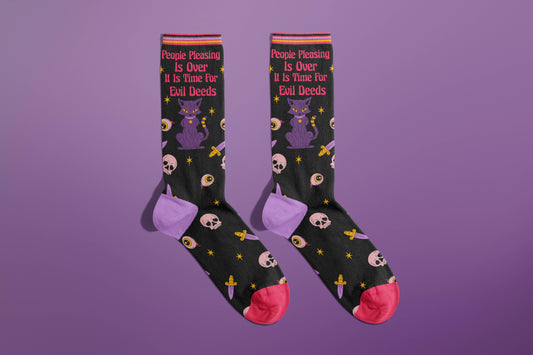 People Pleasing Is Over Socks