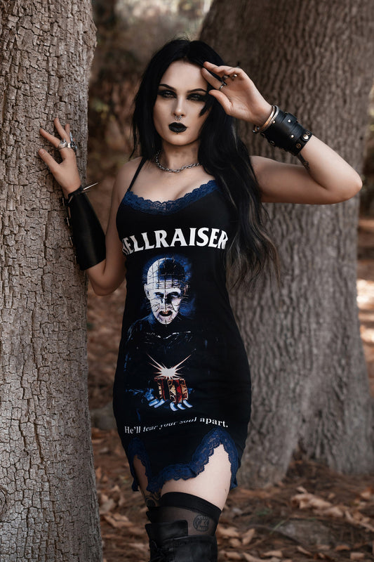 Tear Your Soul Slit Lace Dress