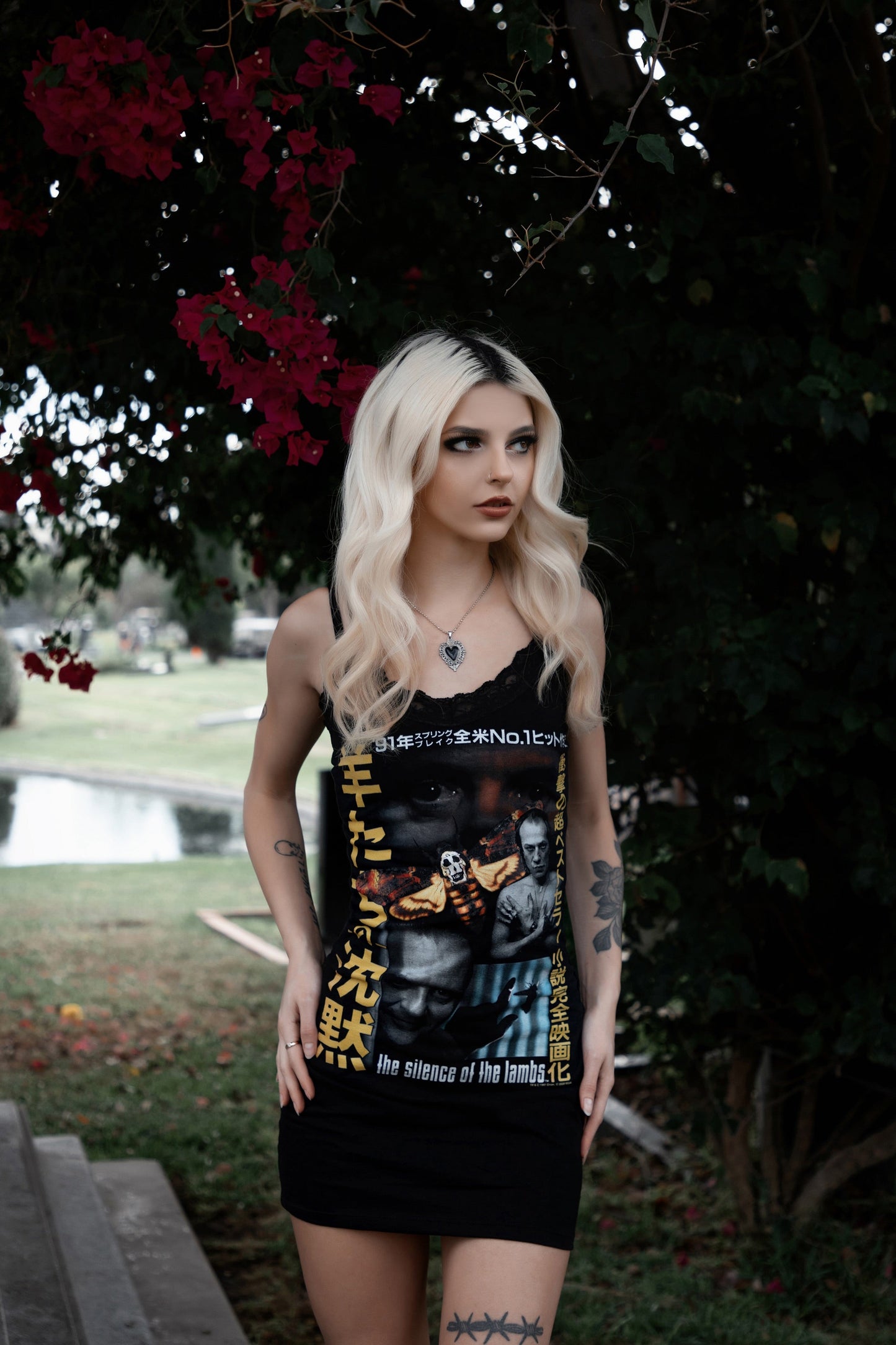 The Silence of The Lambs Lace Strap Dress