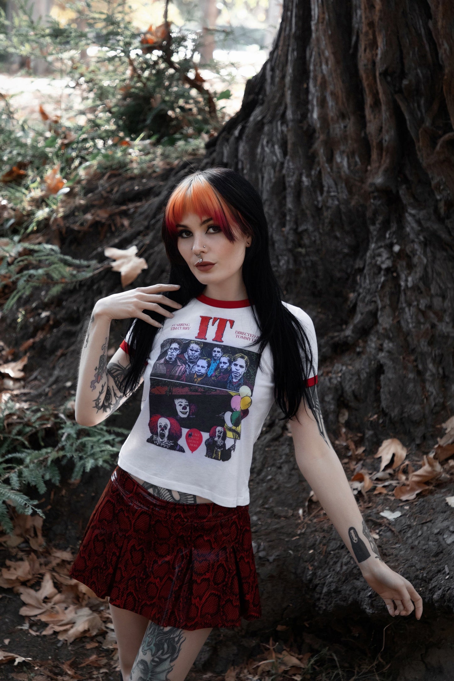We all float Ringer Tee