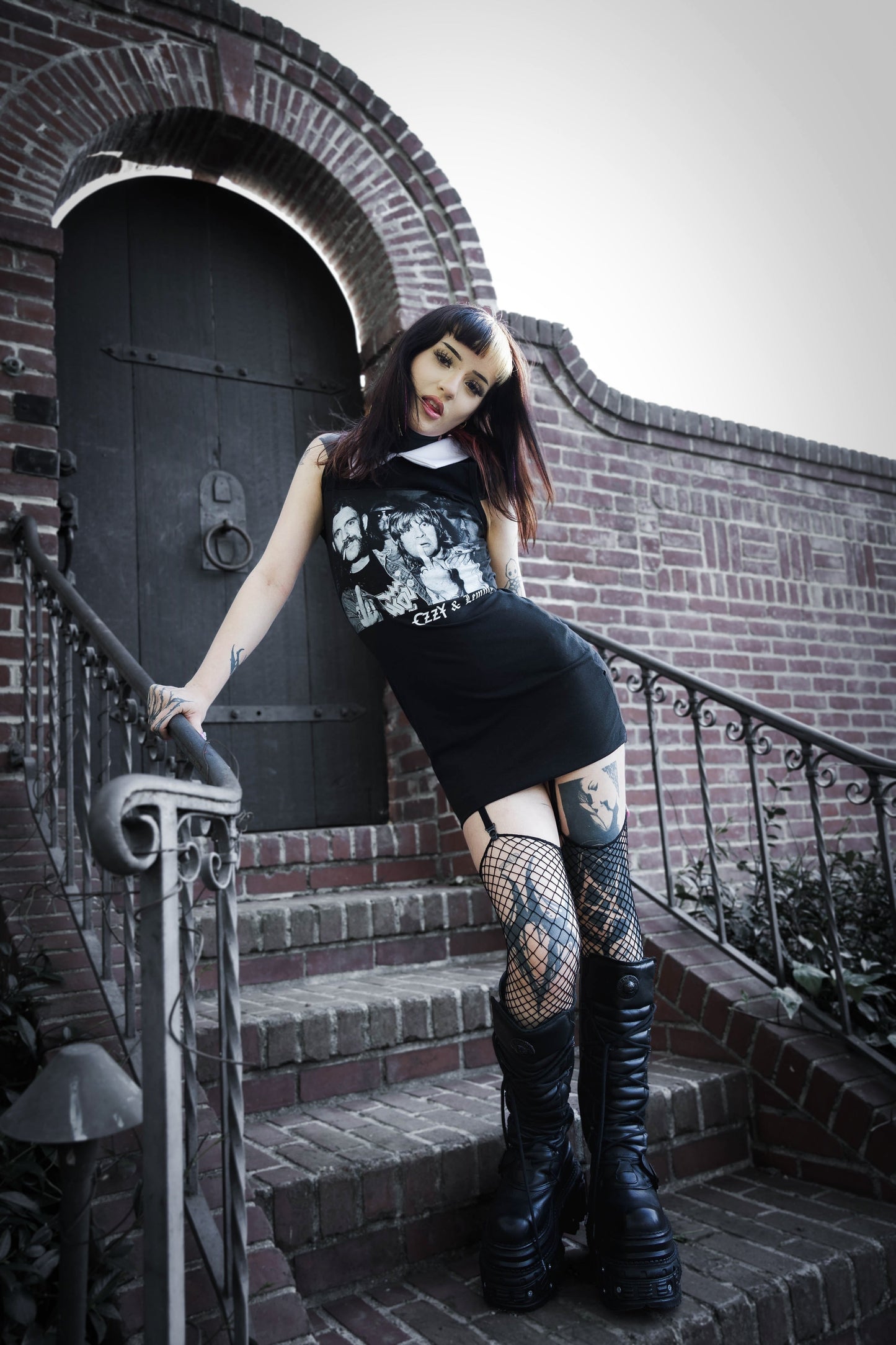 Ozzy and Lemmy Collar Dress