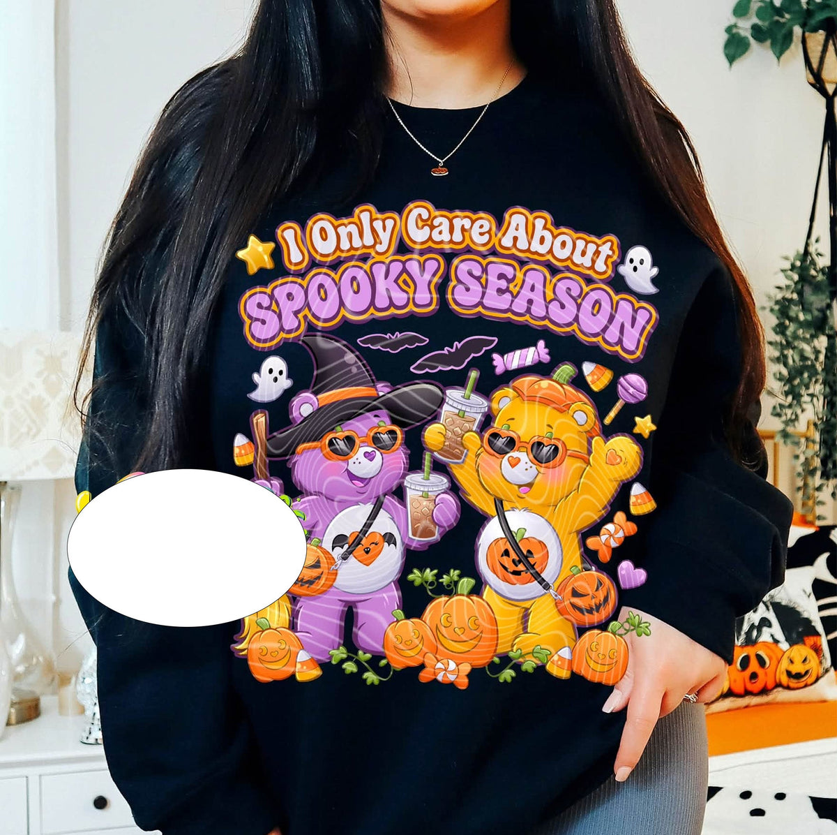 I Only Care About Spooky Season Graphic Tee
