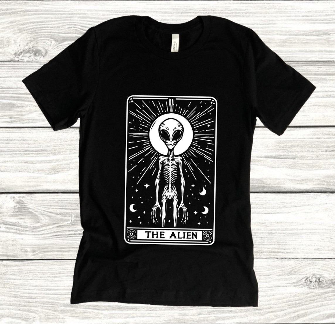 The Alien Tarot  - Available in T-Shirt, Pullover, Hoodie, Tank or Long Sleeve