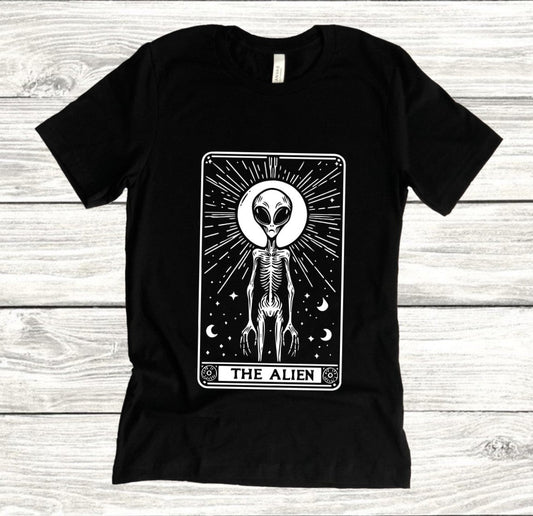 The Alien Tarot  - Available in T-Shirt, Pullover, Hoodie, Tank or Long Sleeve